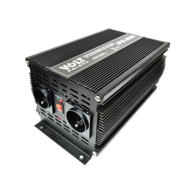 Invertor auto 12V 220V Convertor de tensiune 4000W (2000 / 4000W)